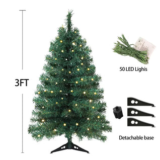 3 Ft Pre-Lit Christmas Tree